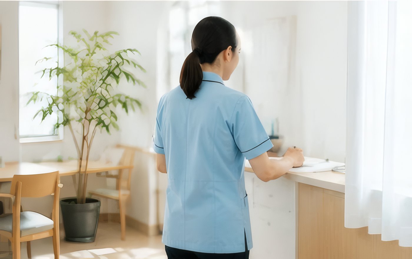 介護施設で働く看護師